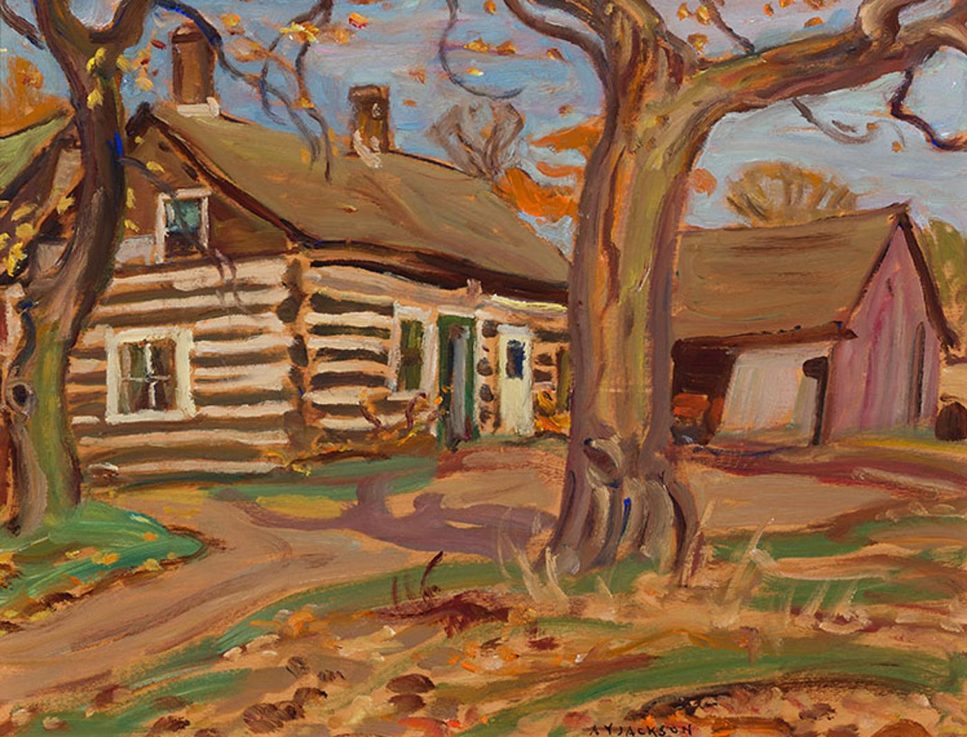 Alexander Young (A. Y.) Jackson (1882-1974) - Farm House, Kars, Ontario