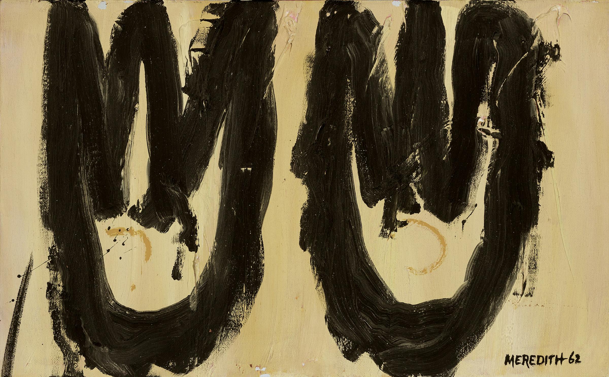 John Meredith (1933-2000) - Untitled (Study for Bengal 1)