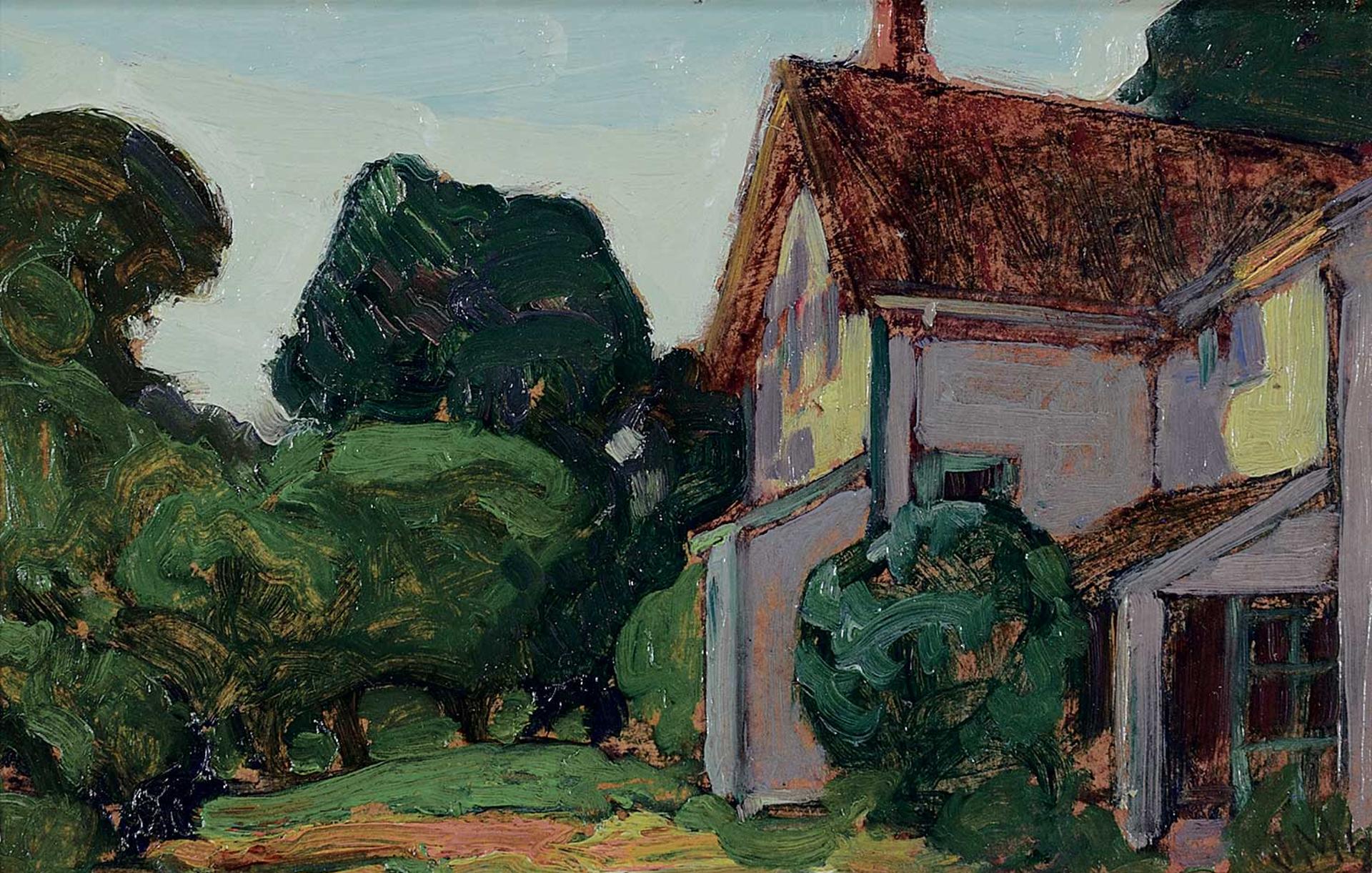 James Edward Hervey (J.E.H.) MacDonald (1873-1932) - Thornhill House