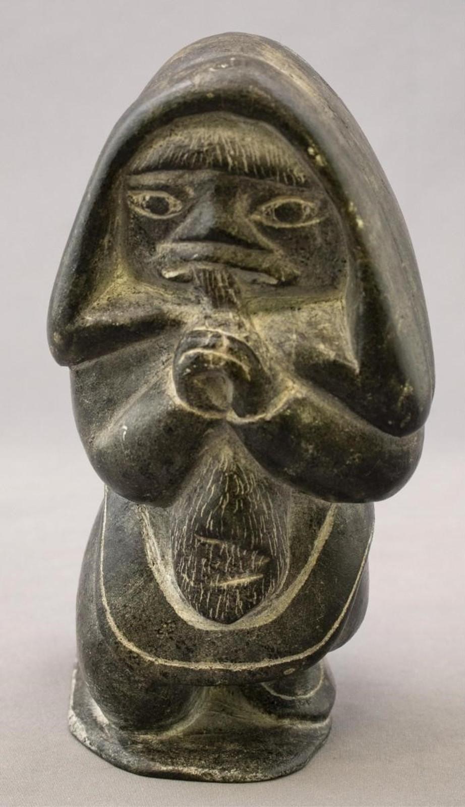 Aulaqiaq Elisapee Arreak (1923) - Woman With Seal Bladder; 1960s