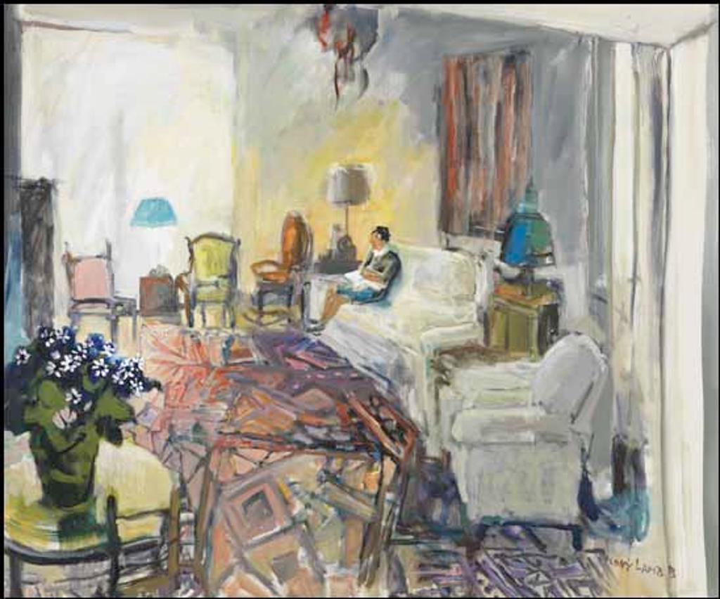 Molly Joan Lamb Bobak (1922-2014) - Interior and Figure