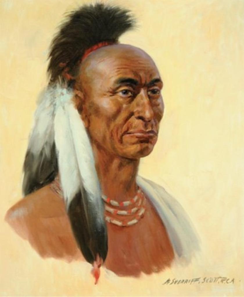 Adam Sherriff Scott (1887-1980) - Indian Brave