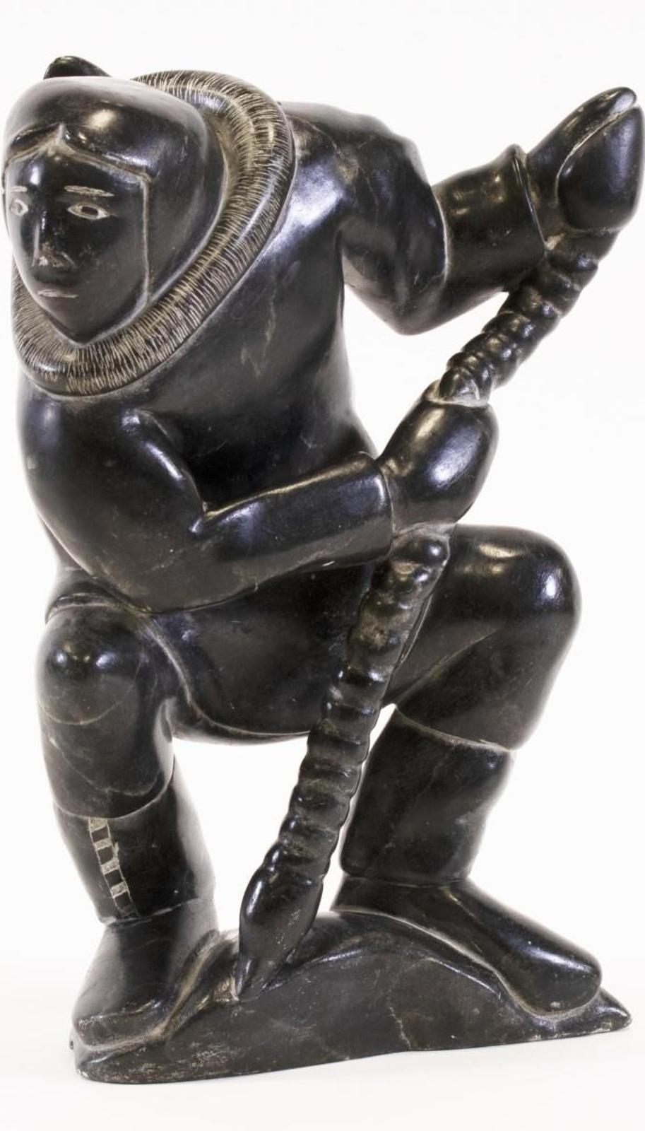 Adamie Alaku Anauta Anautak (1946-2016) - Man With Serpent