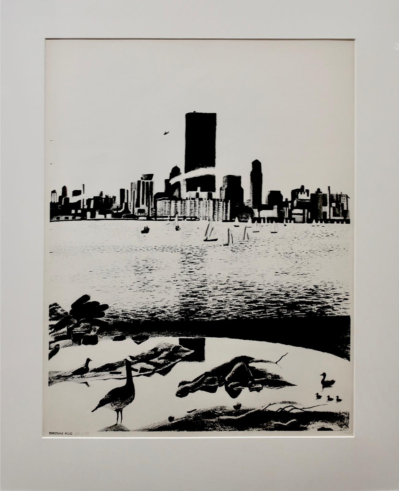 Christiane Pflug (1936-1972) - Toronto From Centre Island