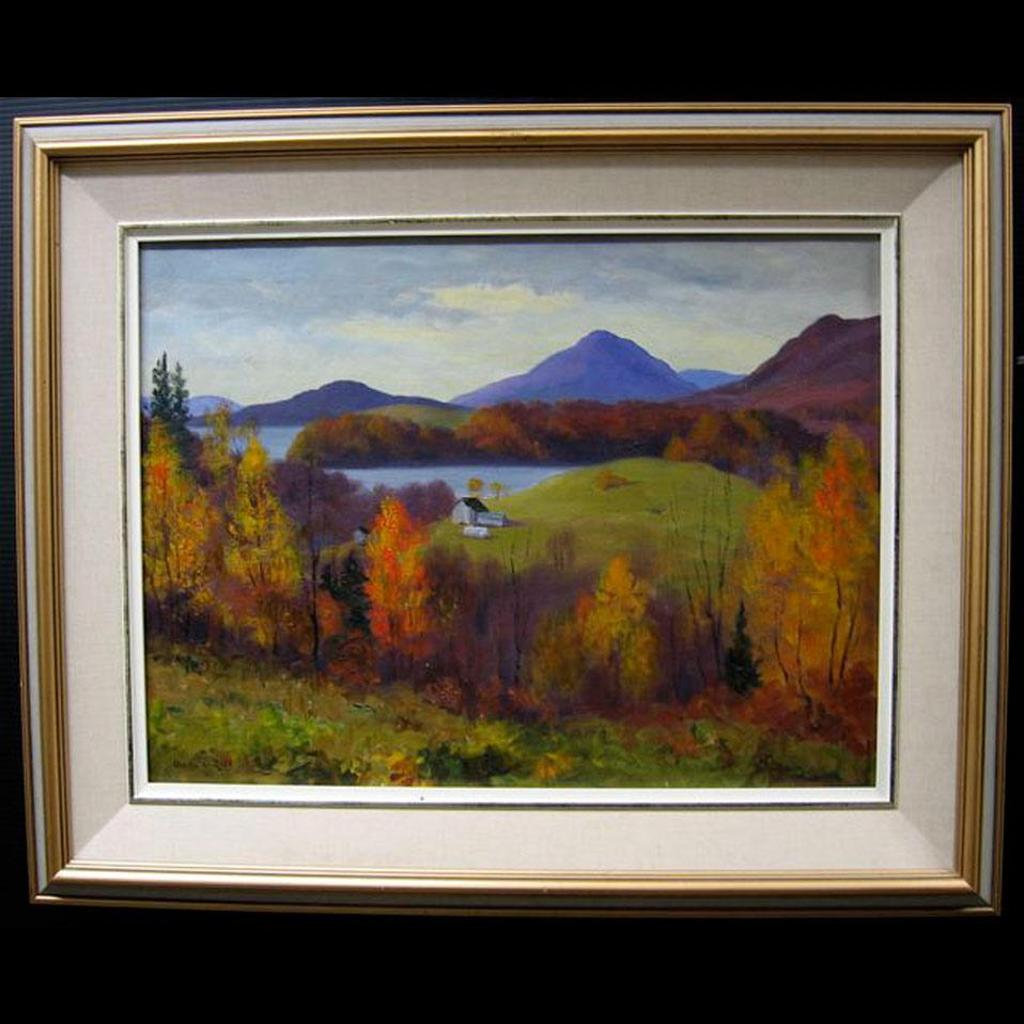 Oscar Daniel de Lall (1903-1971) - Farmscape In The Laurentians