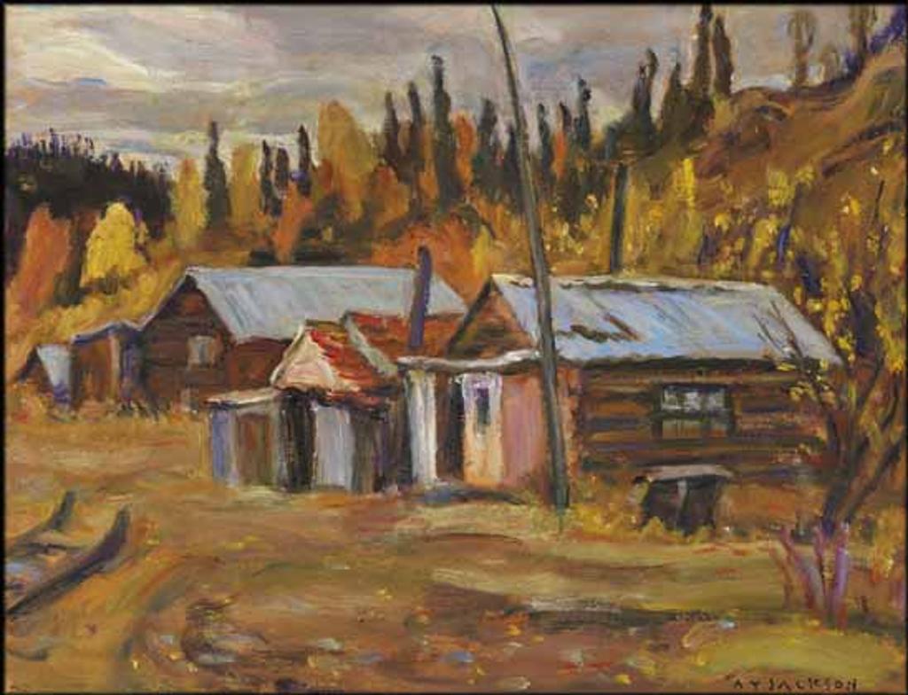 Alexander Young (A. Y.) Jackson (1882-1974) - Jack Wade Mining Camp, Alaska