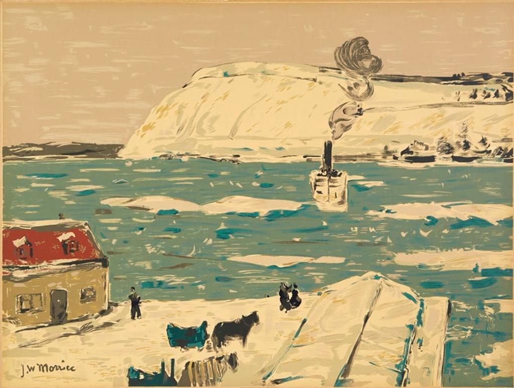James Wilson Morrice (1865-1924) - The Ferry, Quebec