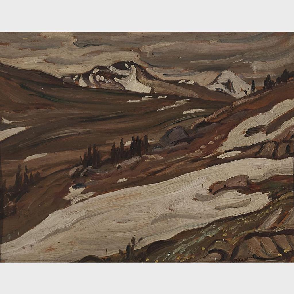 Alexander Young (A. Y.) Jackson (1882-1974) - Mountains At Sunshine Lodge