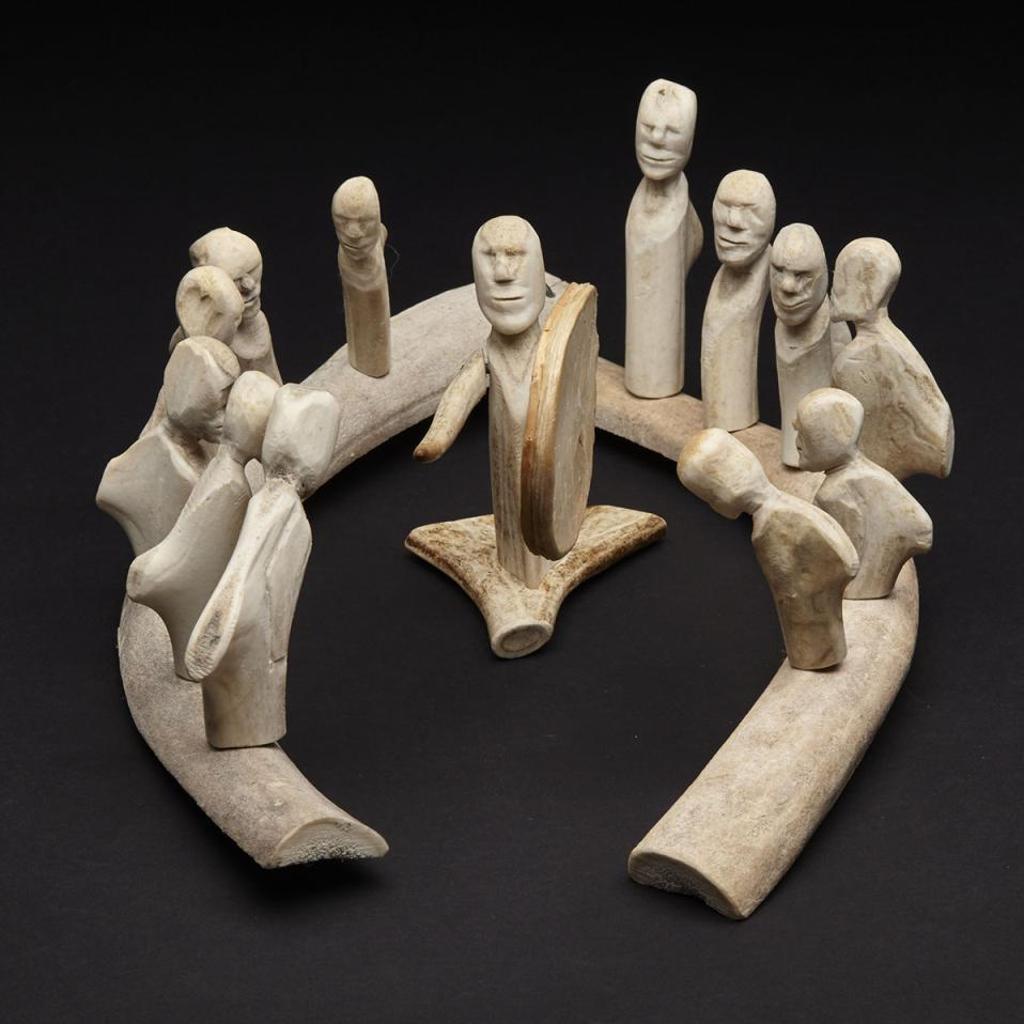Luke and William Kanak Iksiktaaryuk (1909-1977) - Drum Dance Circle