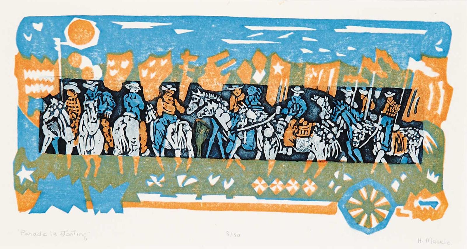Dora Helen Mackie (1926) - Parade is Starting  #8/50