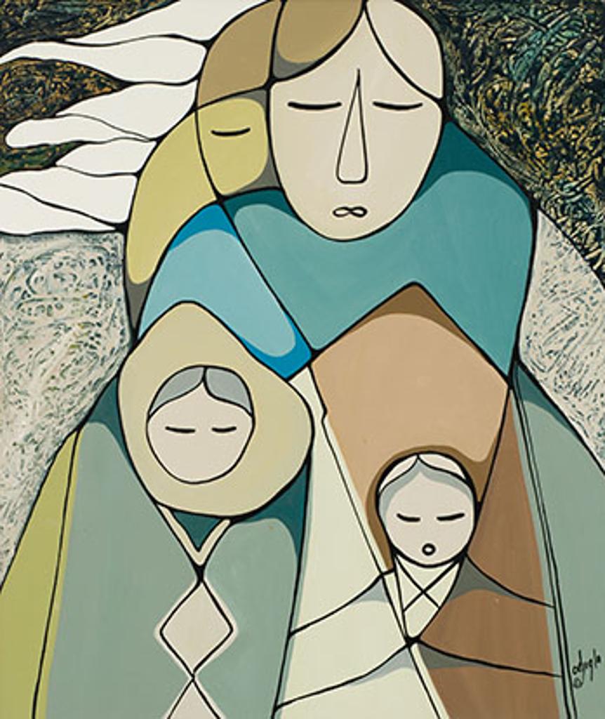 Daphne Odjig (1919-2016) - Double Trouble