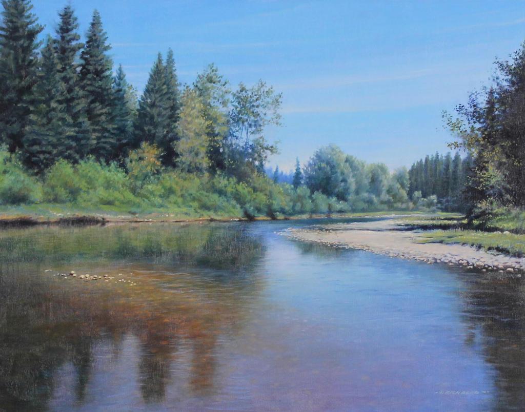 Richard (Rick) K. Berg (1950) - River Landscape