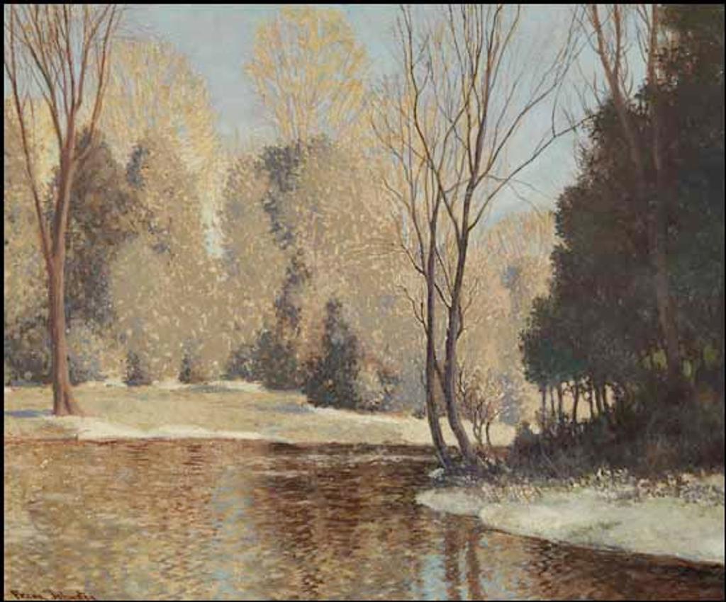 Frank (Franz) Hans Johnston (1888-1949) - The Blue Eyes of Spring