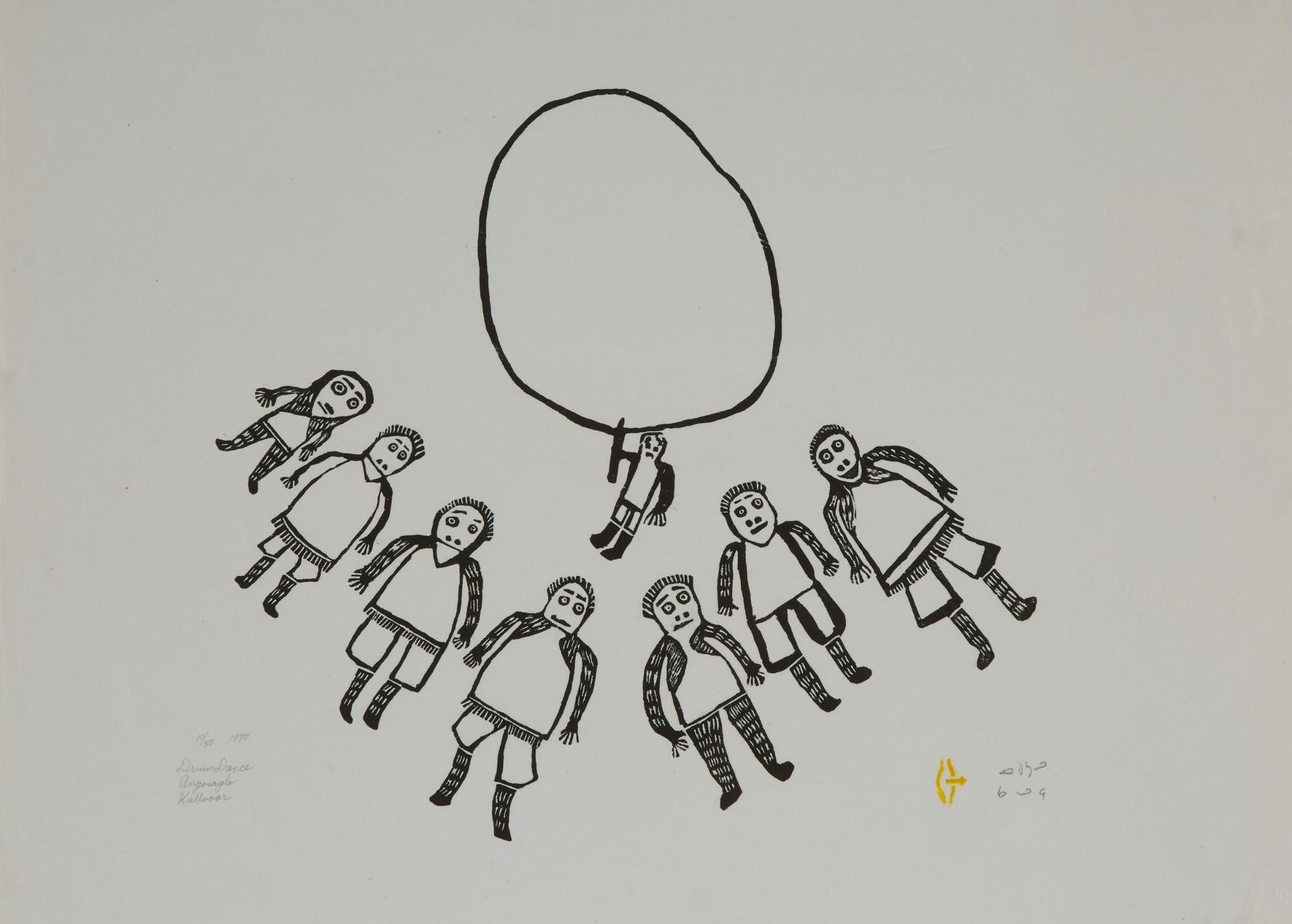LUKE ANGUHADLUQ - Drum Dance