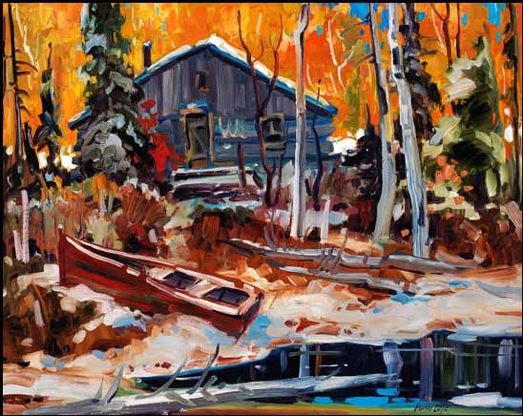 Bruno Cote (1940-2010) - Neige d'automne
