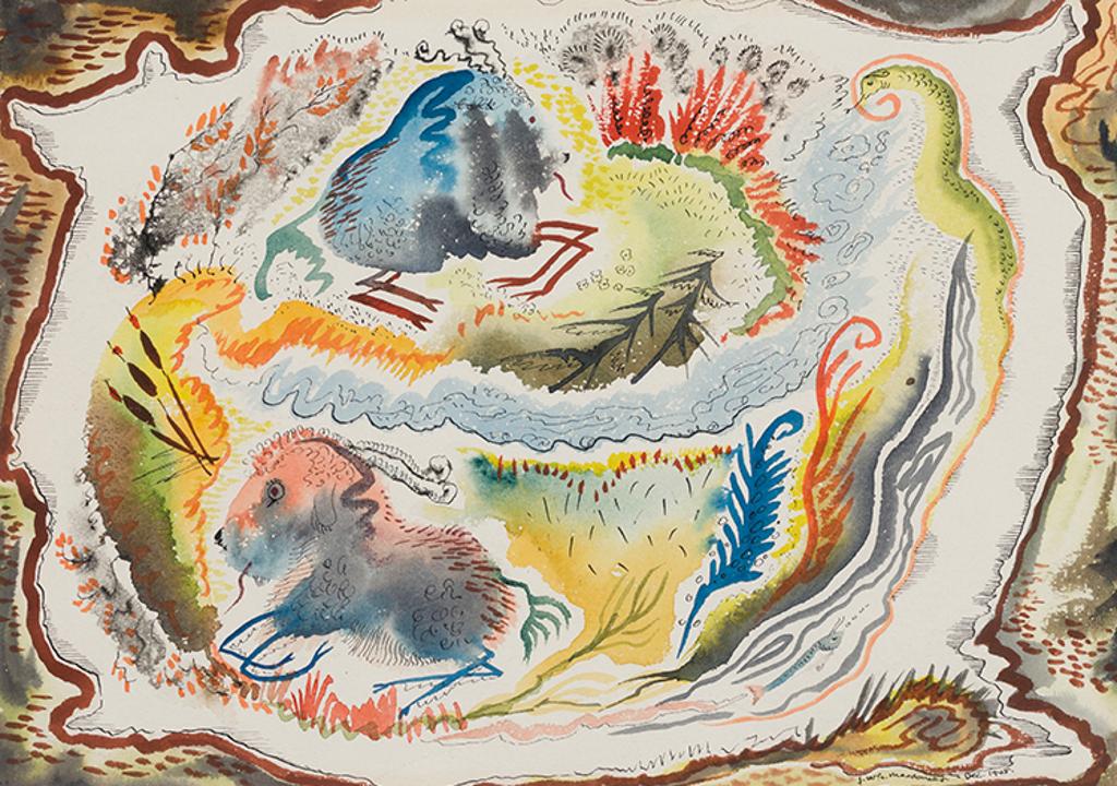 James (Jock) Williamson Galloway MacDonald (1897-1960) - Water Forms #22