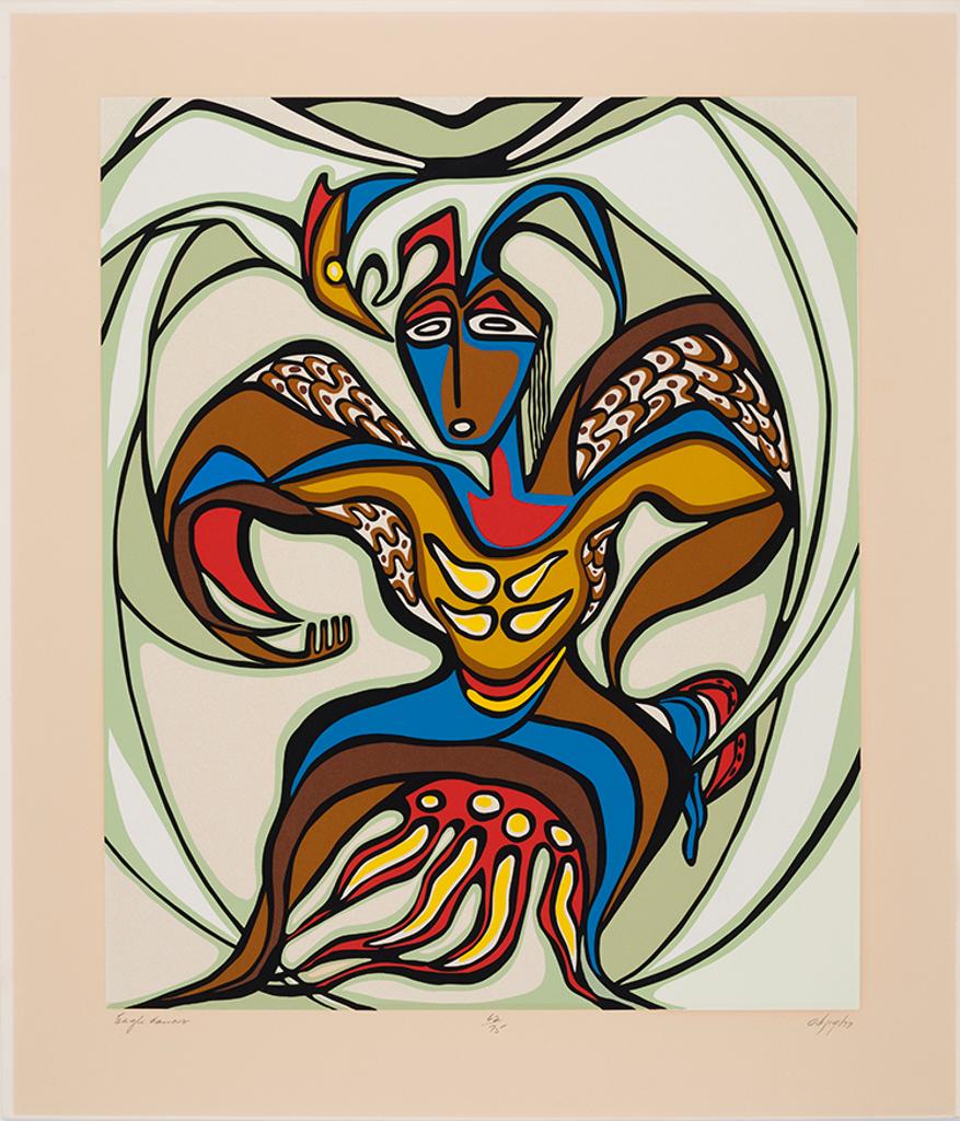 Daphne Odjig (1919-2016) - Eagle Dancer