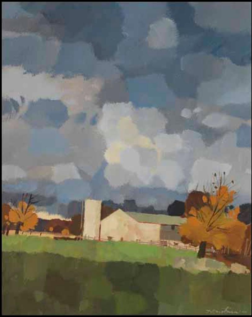 Donald Mackay Houstoun (1916-2004) - Grand Valley Barn, Elora