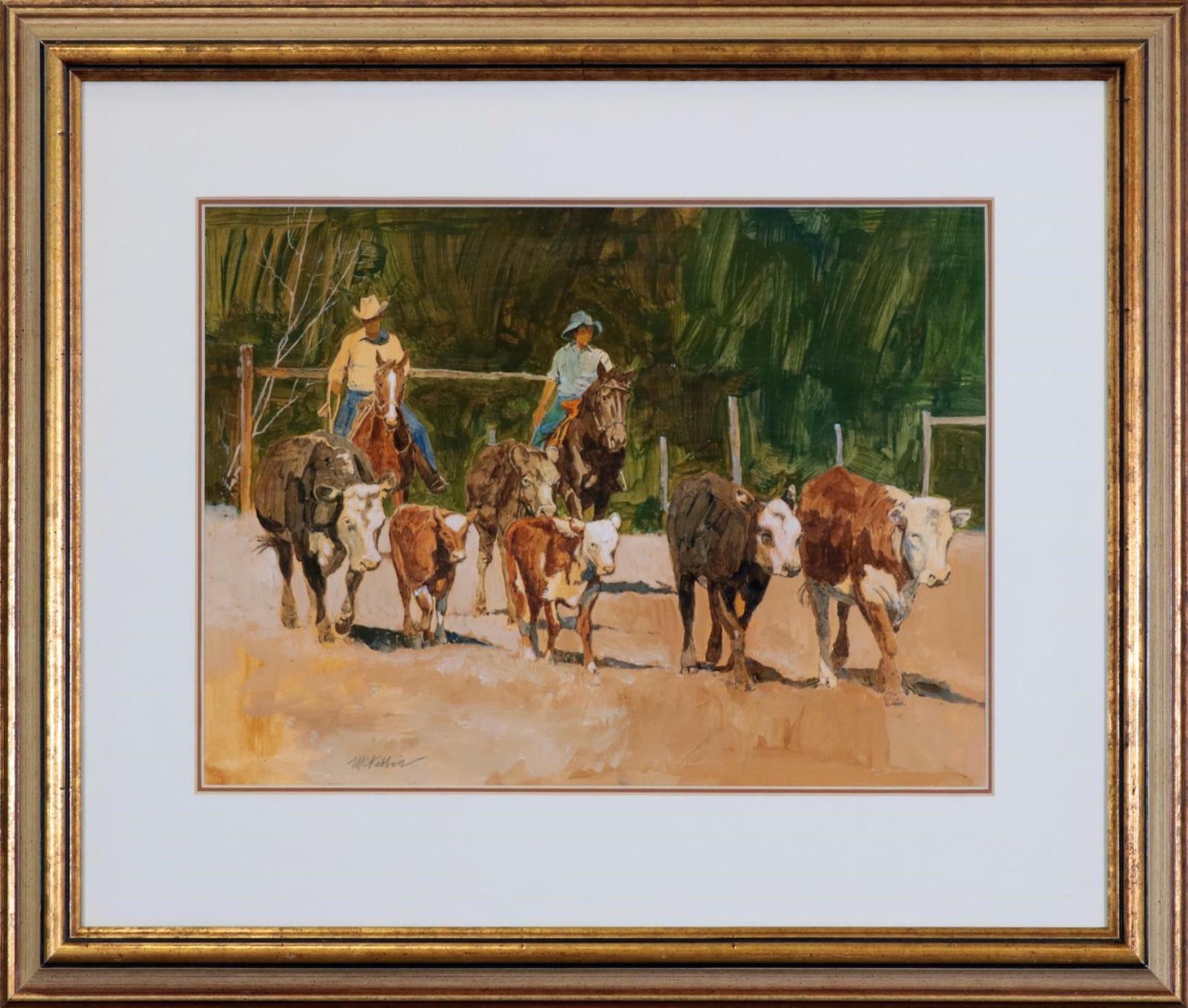 Bill McKibbin (1932) - Walkin Them Home (Young Cowboy) ; 1973