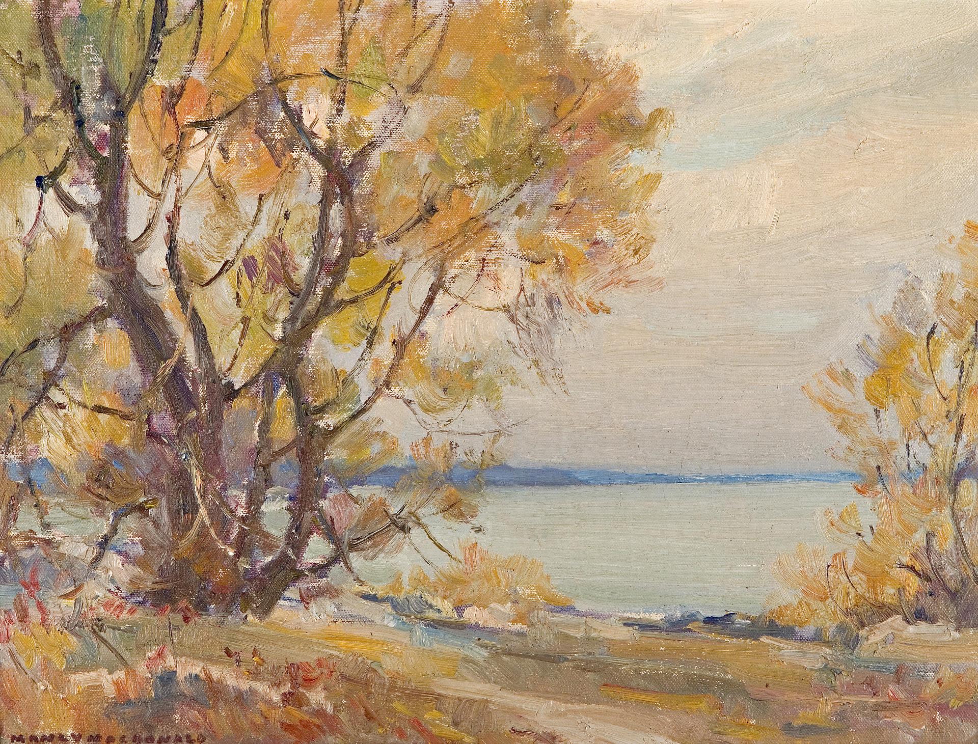 Manly Edward MacDonald (1889-1971) - Shore scene