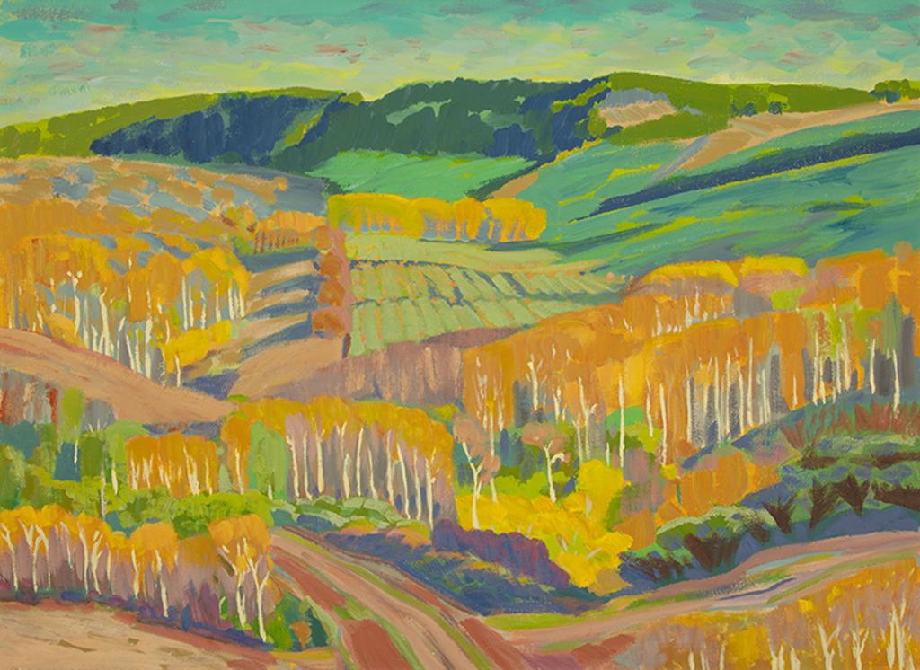 Illingworth Holey (Buck) Kerr (1905-1989) - Hill Road Southwest of Calgary