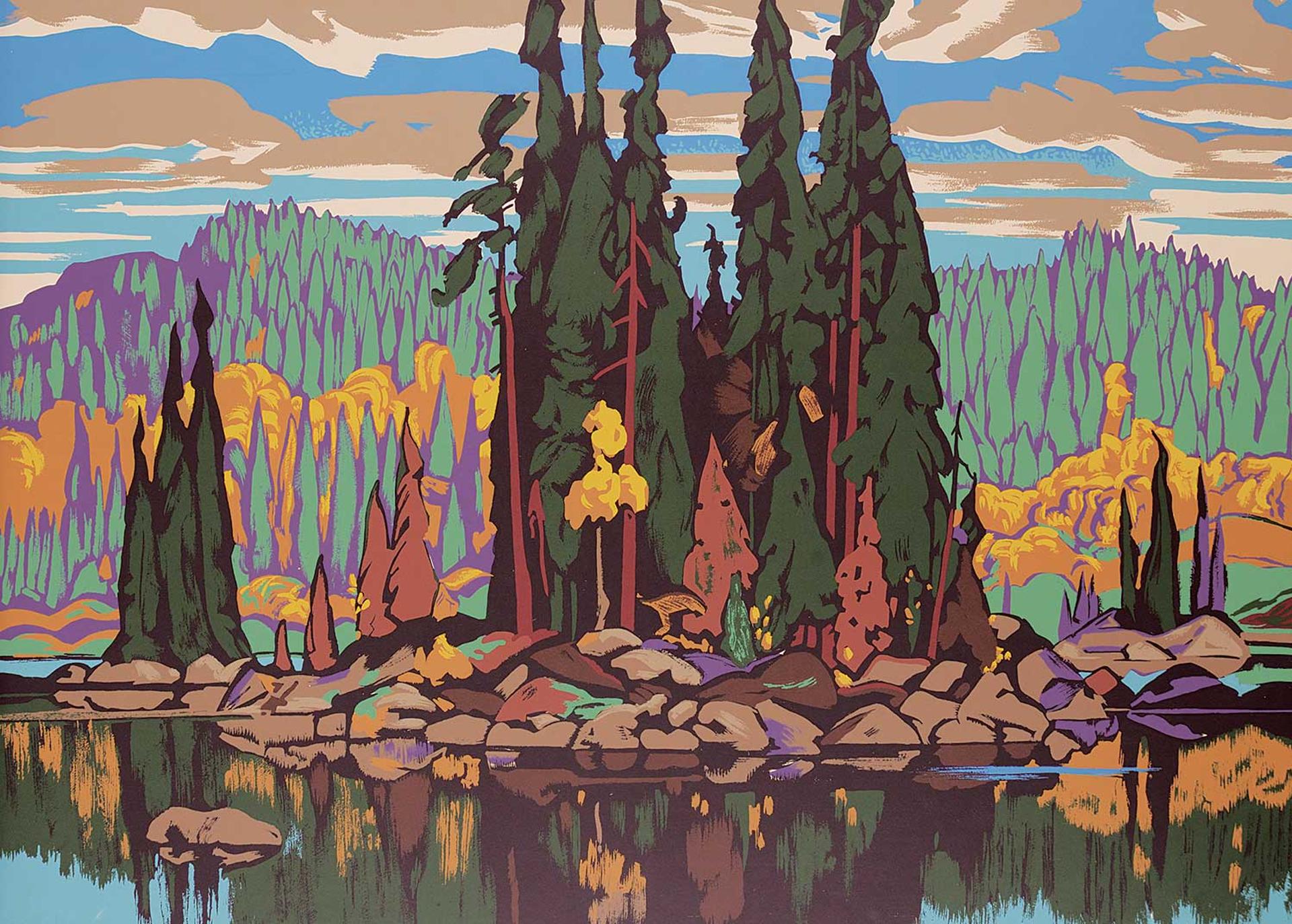 Arthur Lismer (1885-1969) - Isles of Spruce