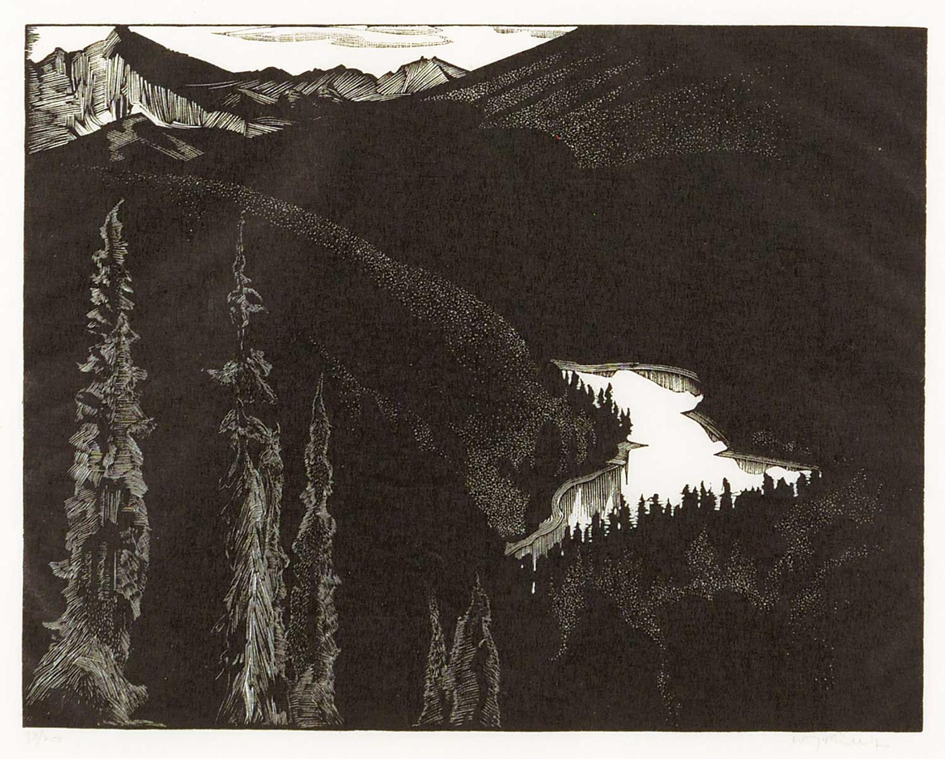 Walter Joseph (W.J.) Phillips (1884-1963) - Vista Lake  #93/250
