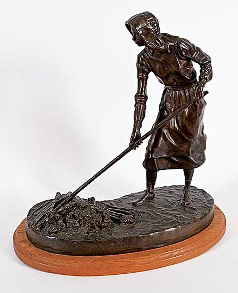 John Barney Weaver (1920-2012) - Untitled - Raking [Pioneer Series] #3/40