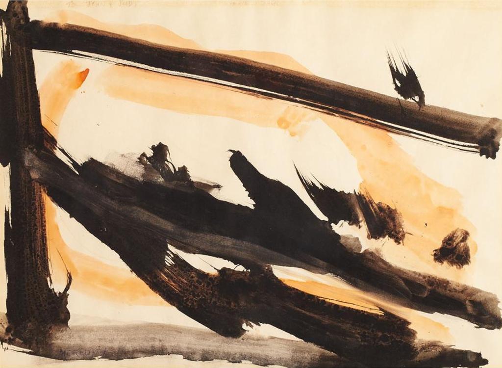 John Meredith (1933-2000) - Abstract Composition, 1961
