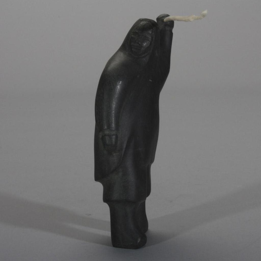 Basil Tatanniq Aptanik (1952) - Standing Hunter With Spear