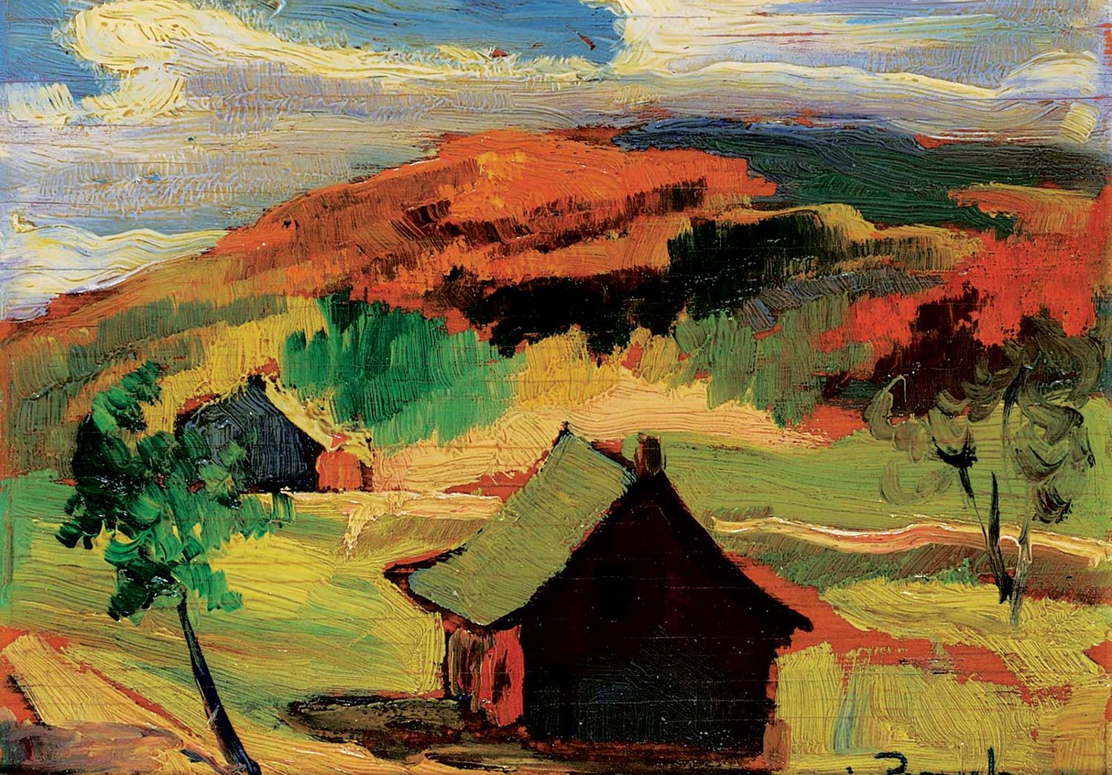 Francoise Pagnuelo (1918-1957) - Untitled - Country House