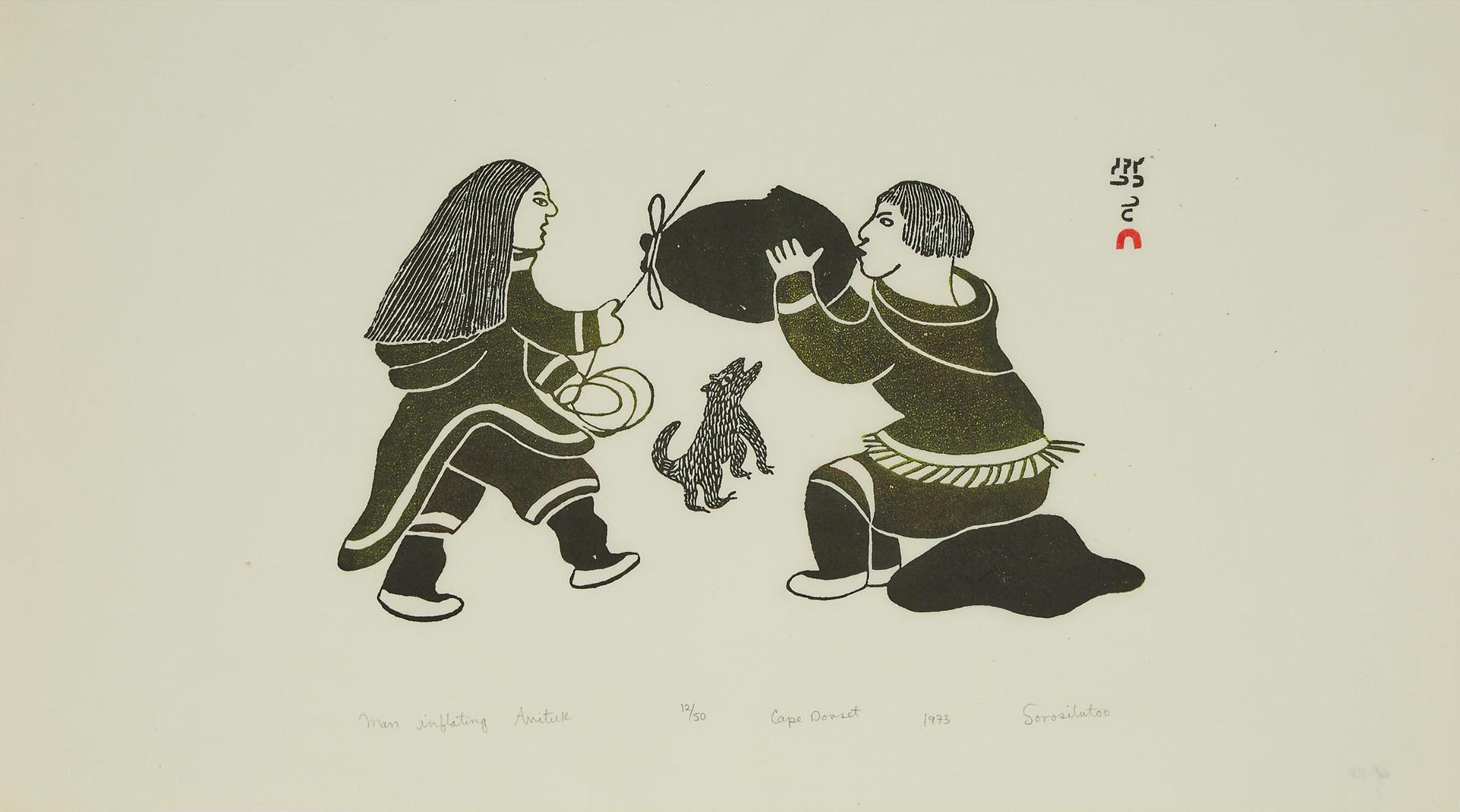 Sorosoluto Onalik (1943) - Man Inflating Anitku