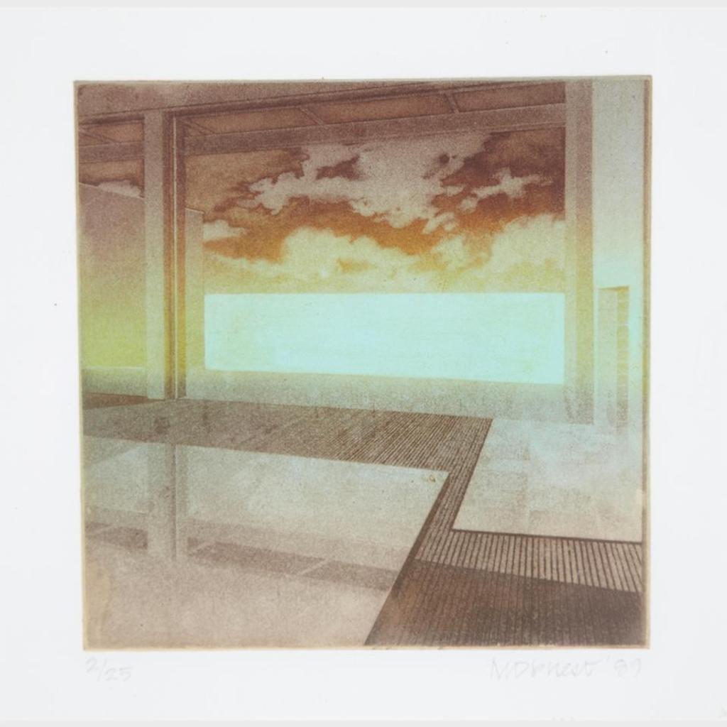 Margaret Priest (1944) - Dusk (From The Series “What Makes A Room A Room”)