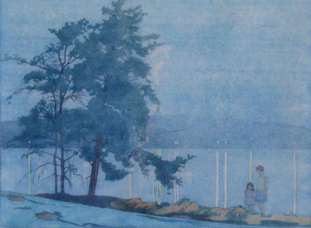 Walter Joseph (W.J.) Phillips (1884-1963) - colour woodcut on paper