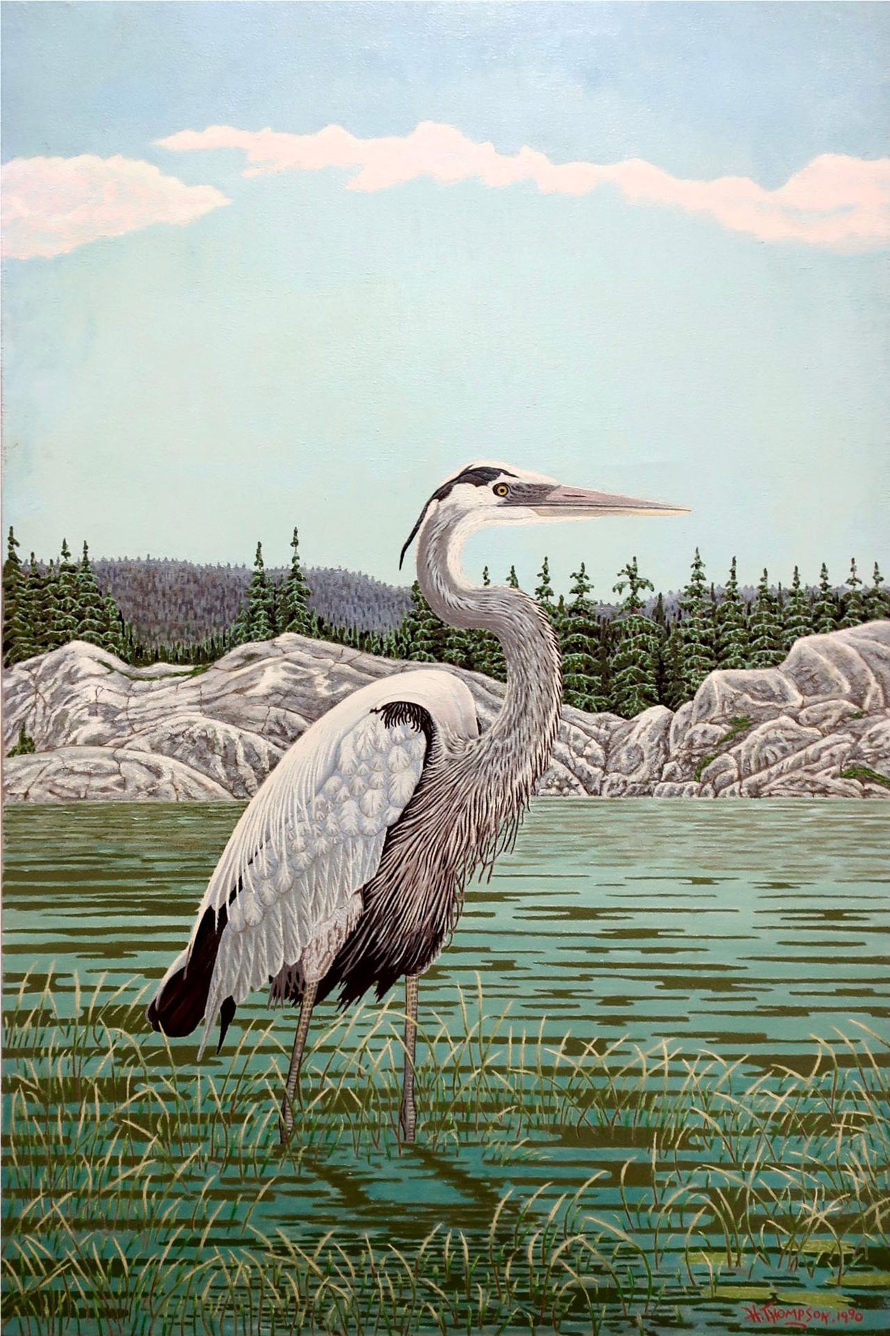 F. Harvey Thompson - Untitled (The Great Heron)