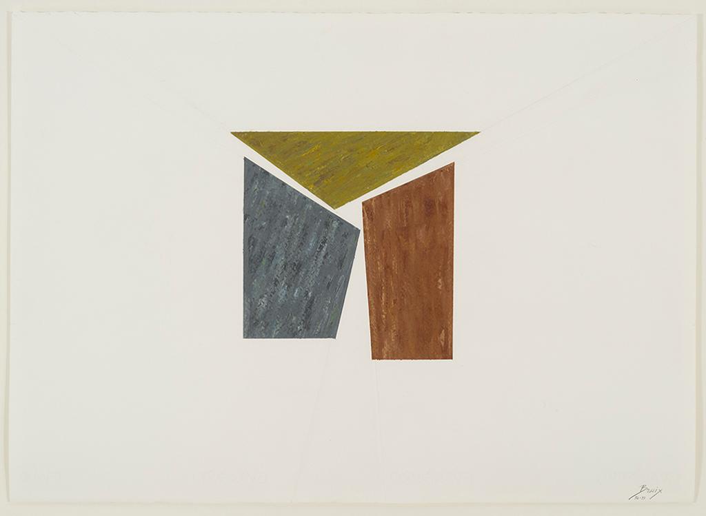 Pere Bruix Riera - Fragment de forces soutenues, série Force contraste, 1992-97