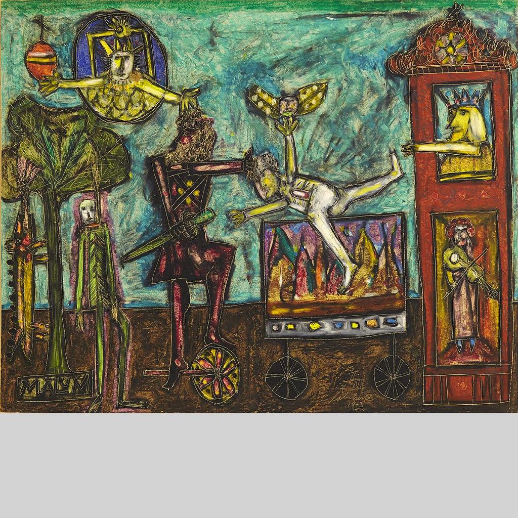 Norman Laliberte (1925-2021) - Abraham