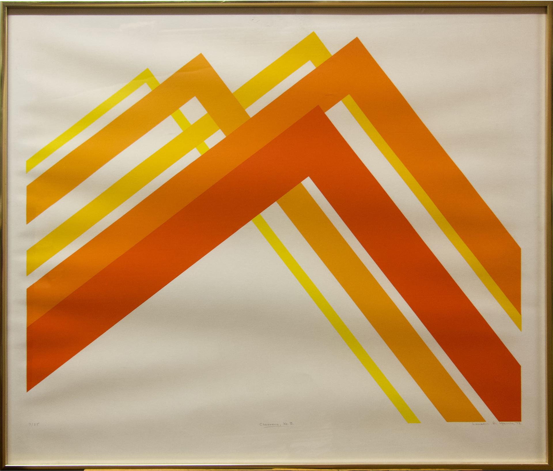Lawren Phillips Harris (1910-1994) - Chevrons, No. 3