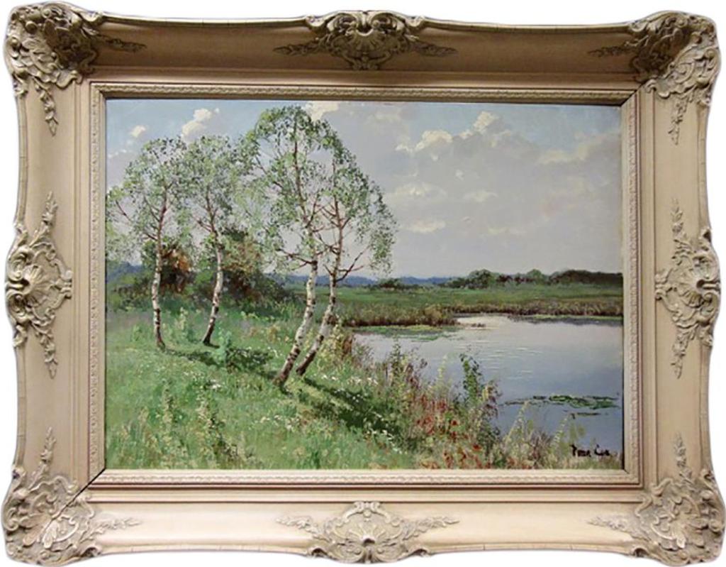 Peter Cox (1912-1985) - Untitled (Tranquil Pond)