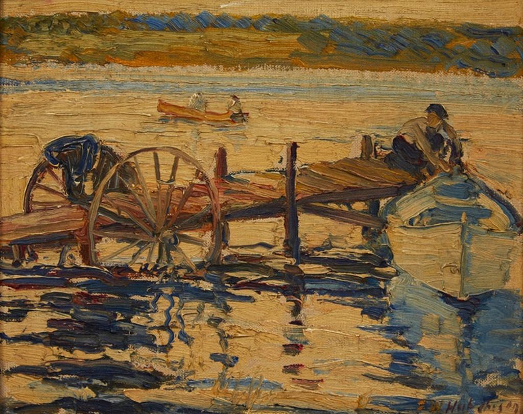 Frederick William Hutchison (1871-1953) - The Landing
