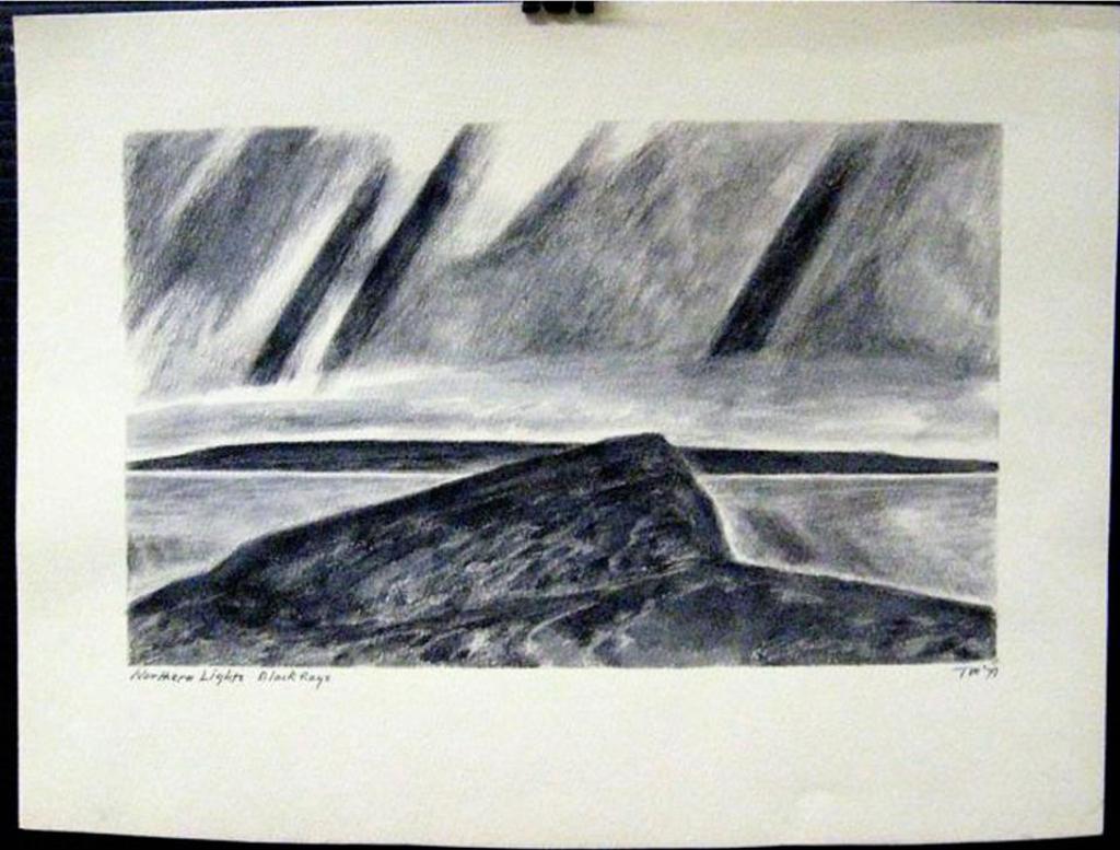 Thoreau MacDonald (1901-1989) - Northern Lights -Black Rays