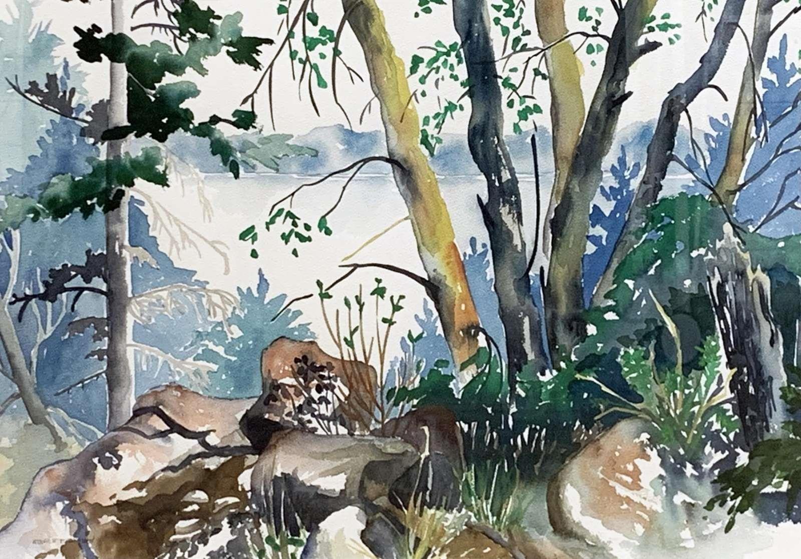 Airaca B. Dalen (1922-2000) - Foothills Lake