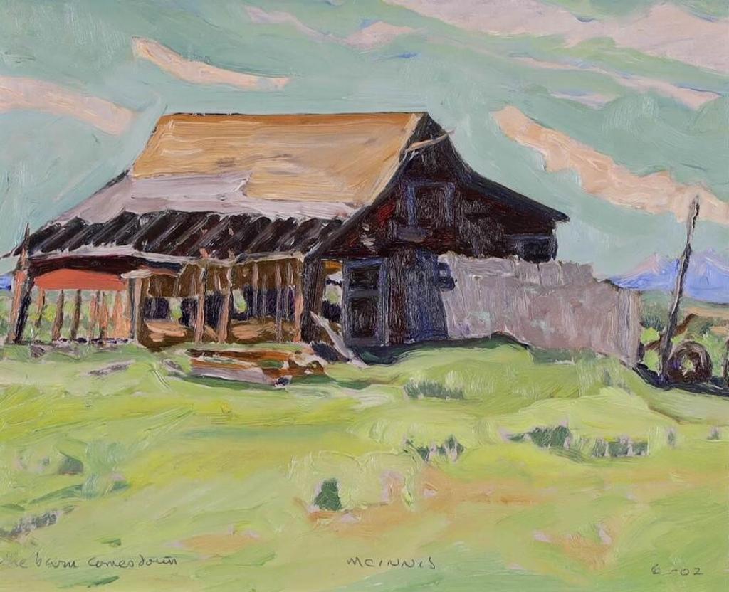Robert Francis Michael McInnis (1942) - The Barn Comes Down; 2002