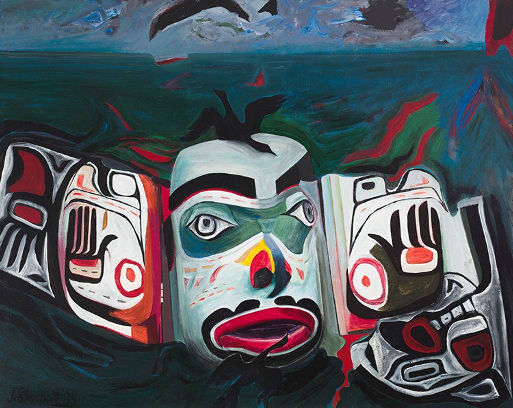 Jack Leaonard Shadbolt (1909-1998) - Bird Spirit