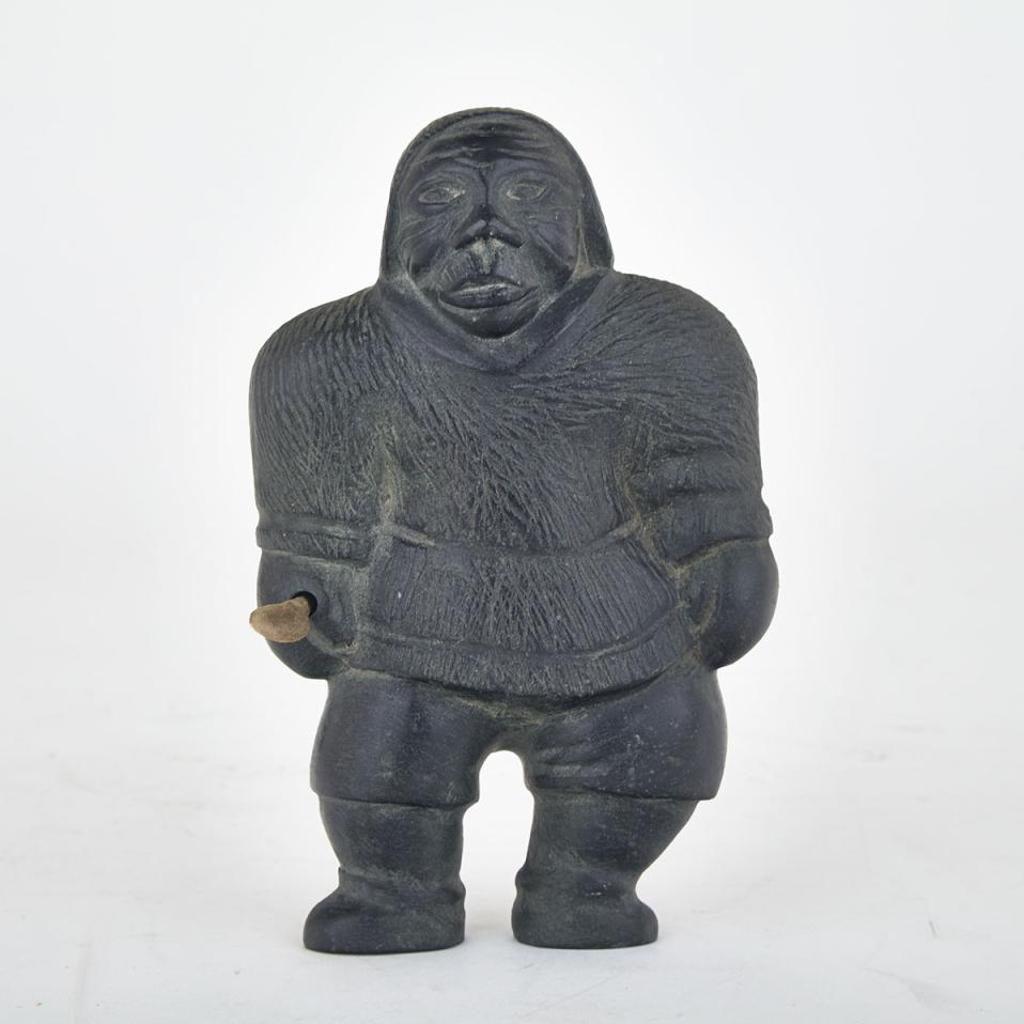 Thomas Sivuraq (1941-1991) - Standing Hunter With Knife