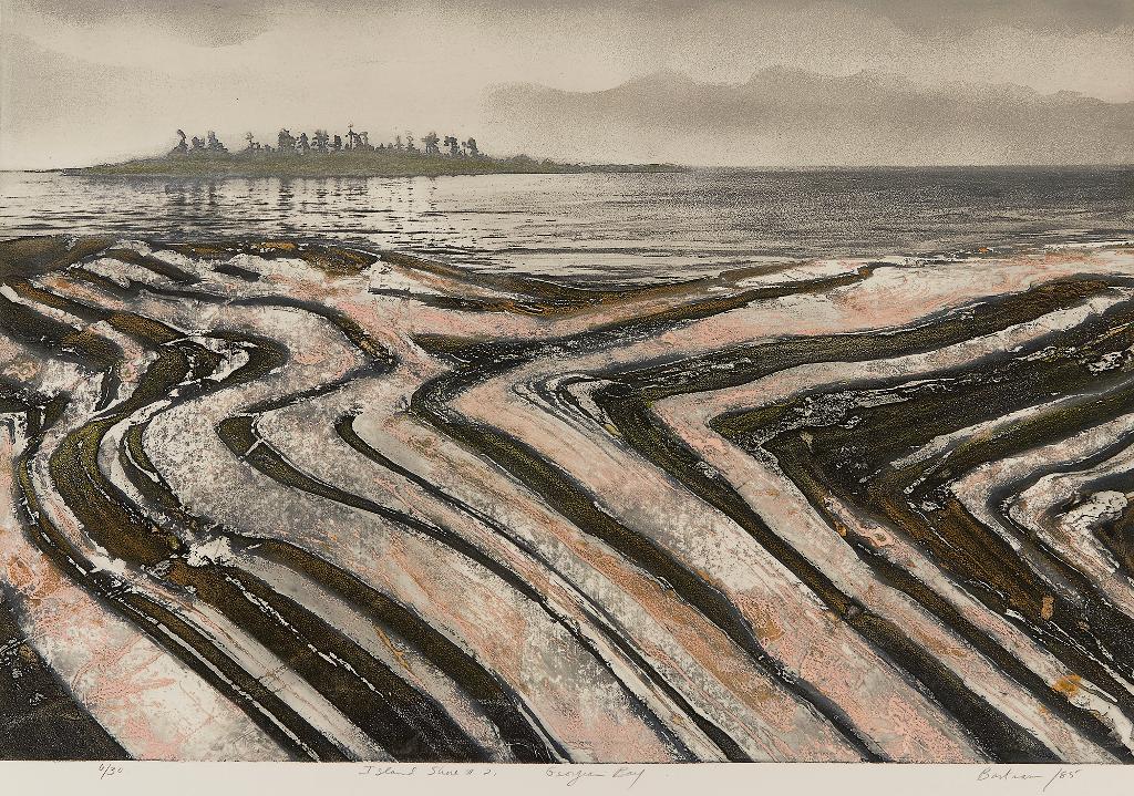 Edward John (Ted) Bartram (1938-2019) - Island Shore #2, Georgian Bay