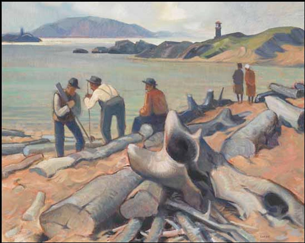 Henry George Glyde (1906-1998) - Gowland Point, South Pender, BC