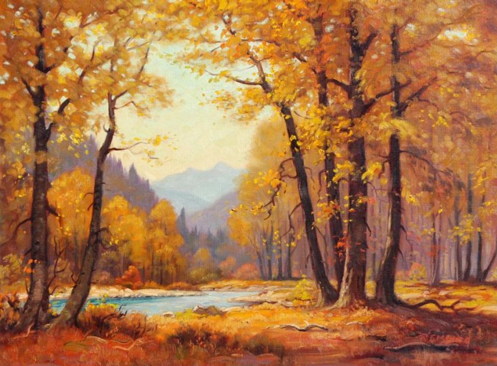 Roland Gissing (1895-1967) - On Willow Creek; 1962