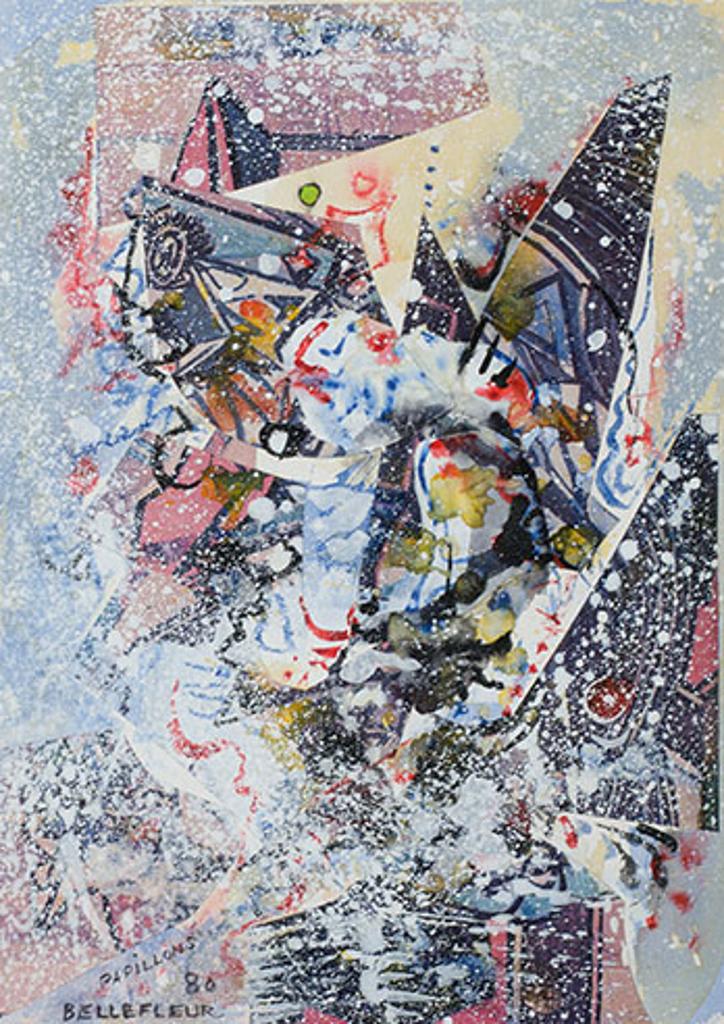Léon Bellefleur (1910-2007) - Papillons