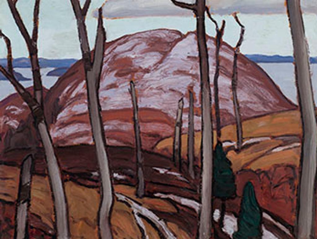 Lawren Stewart Harris (1885-1970) - Lake Superior Sketch XCIX